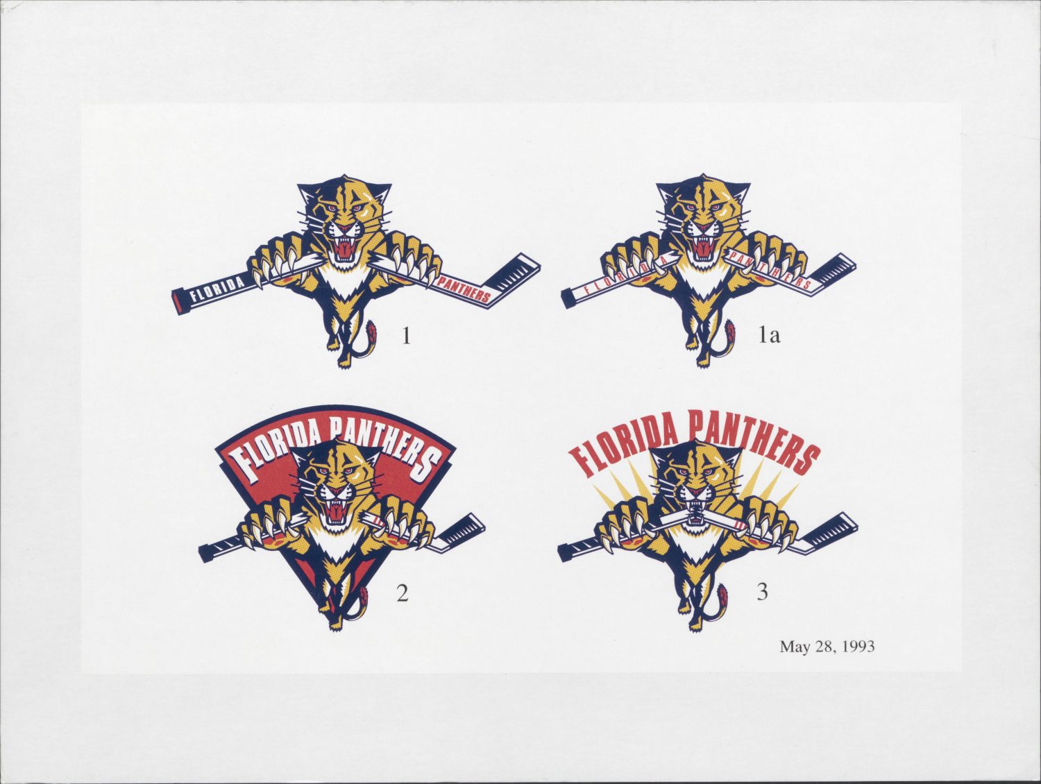 Florida Panthers on X: 🗓 April 19, 1993: Four months after being awarded  a franchise, we got our name: The Florida Panthers! More memories in our  @baptisthealthsf Virtual Vault »    /