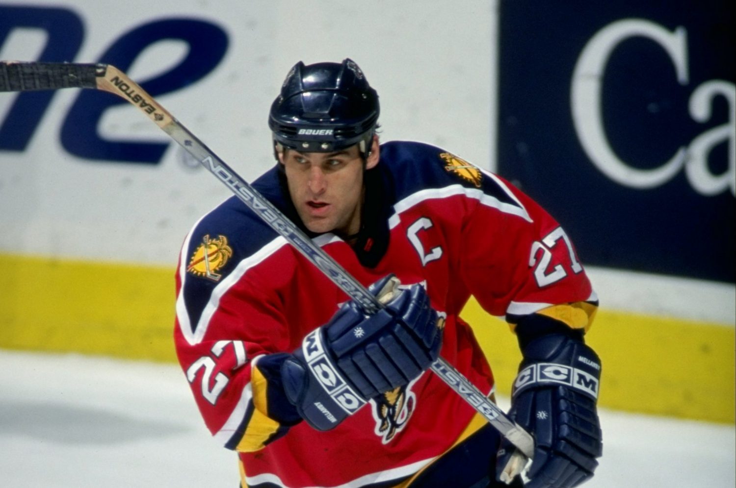 1996 Scott Mellanby Florida Panthers Stanley Cup CCM NHL Jersey Size Medium  – Rare VNTG